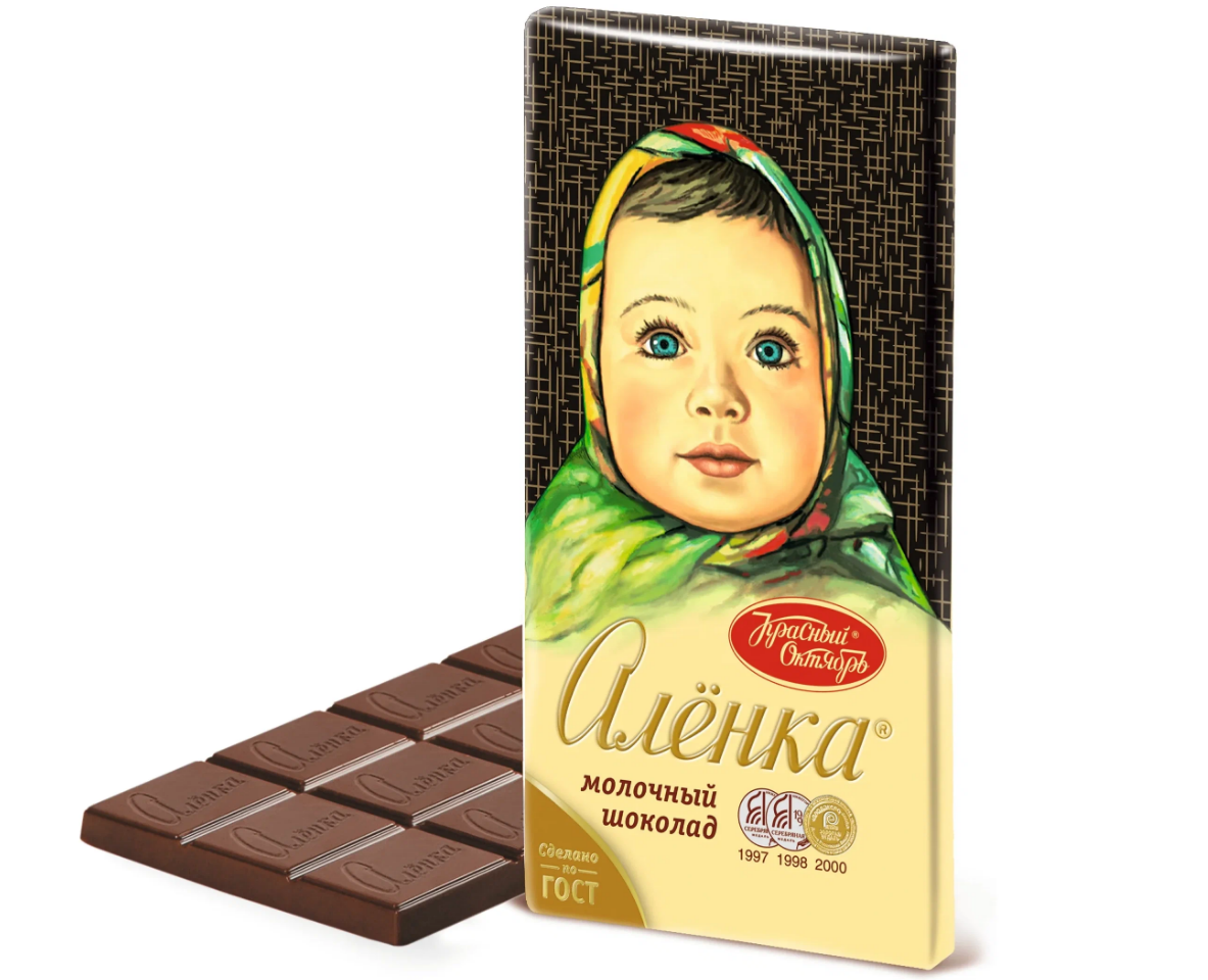 Шоколад Аленка молочный 90г
