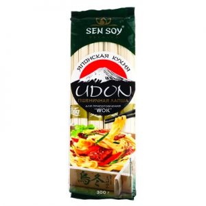Лапша пшеничная Sen Soy Premium Udon, 300 г.